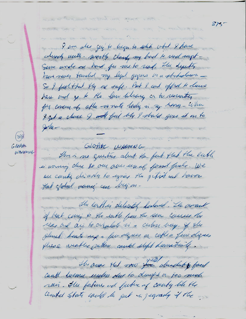 Dr John WorldPeace 2008 Prison Journal